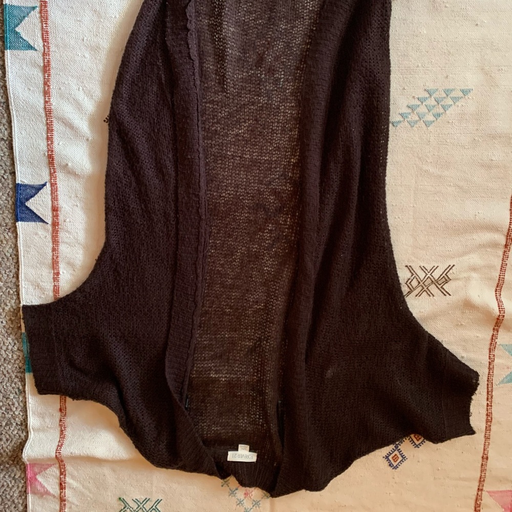 Short sleeve cardigan